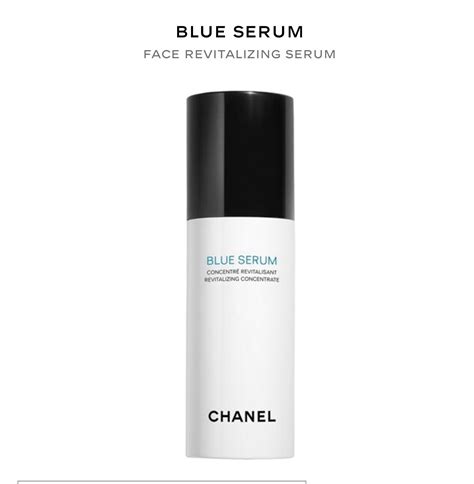 blue serum chanel avis|blue anti aging serum.